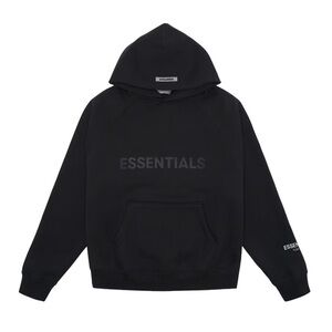 Fear of God Essentials Pullover Hoodie Logo Dark Slate/Stretch Limo/Black Size M